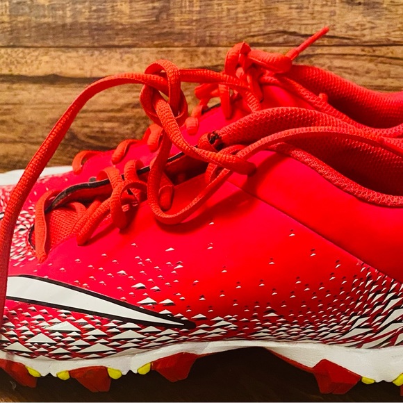 Nike Vapor Varsity Low TD Football Cleats RED 880319-610 Mens size 10.5 VPR 155 - Picture 5 of 9